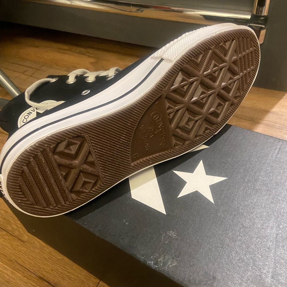 Women Platform Hightop Converse size 8